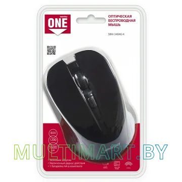 Мышь Smartbuy One 340AG (черный) картинка 3